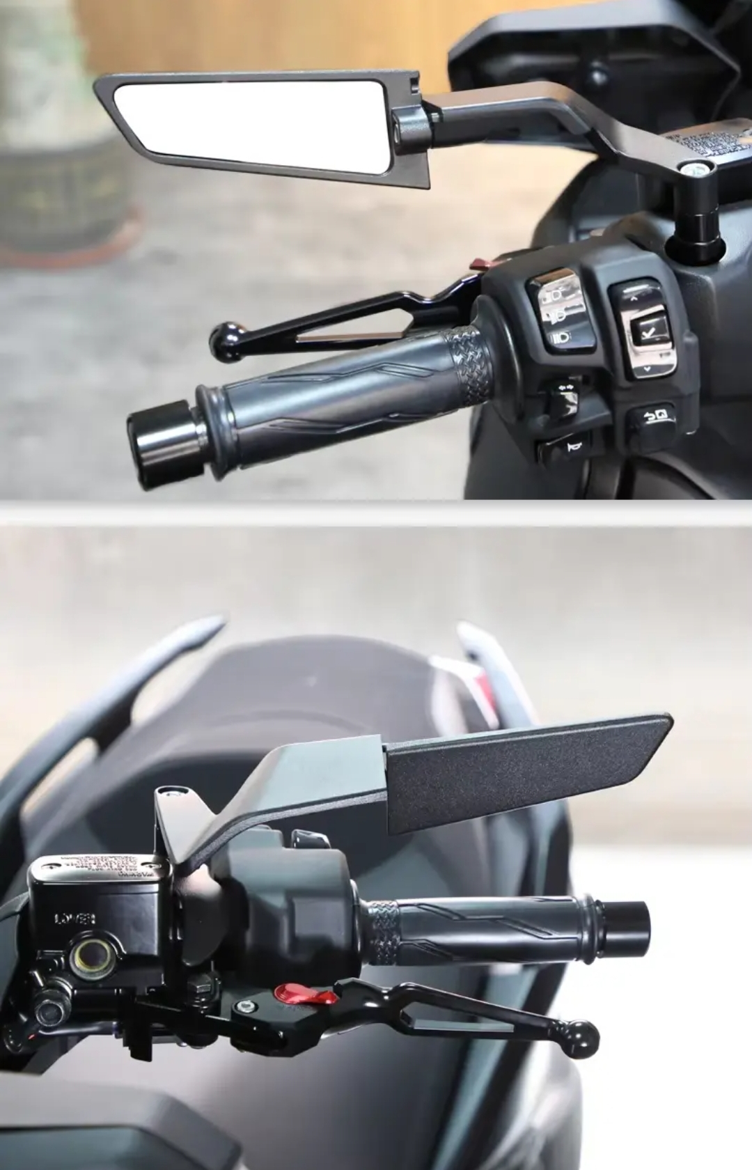 Wing Side Mirror For Bike
