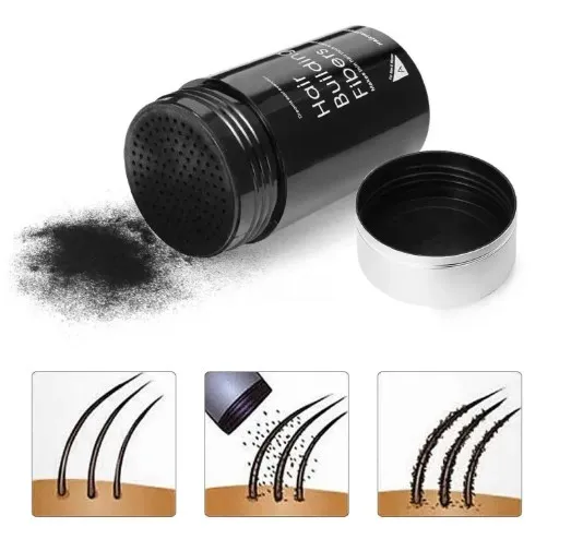 Dexe Hair Building Fibers Dark Brown 22Gm