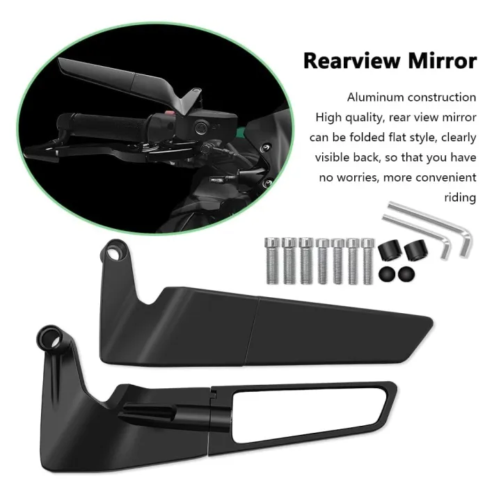 Wing Side Mirror For Bike